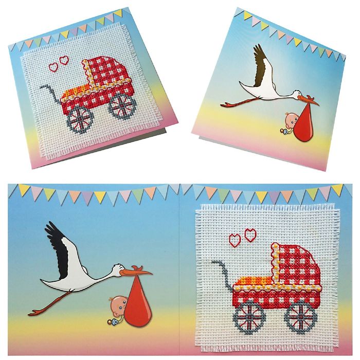 Набор для изготовления открытки "С дочкой!"