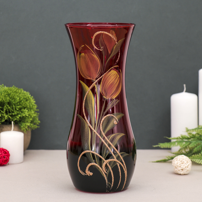 Ваза "Красный тюльпан"
