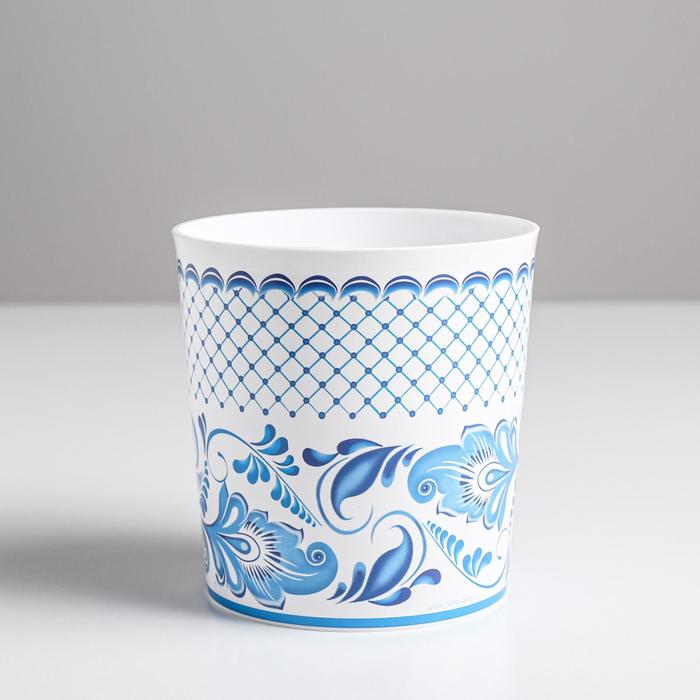 Кашпо 1,6 л "Гжель"