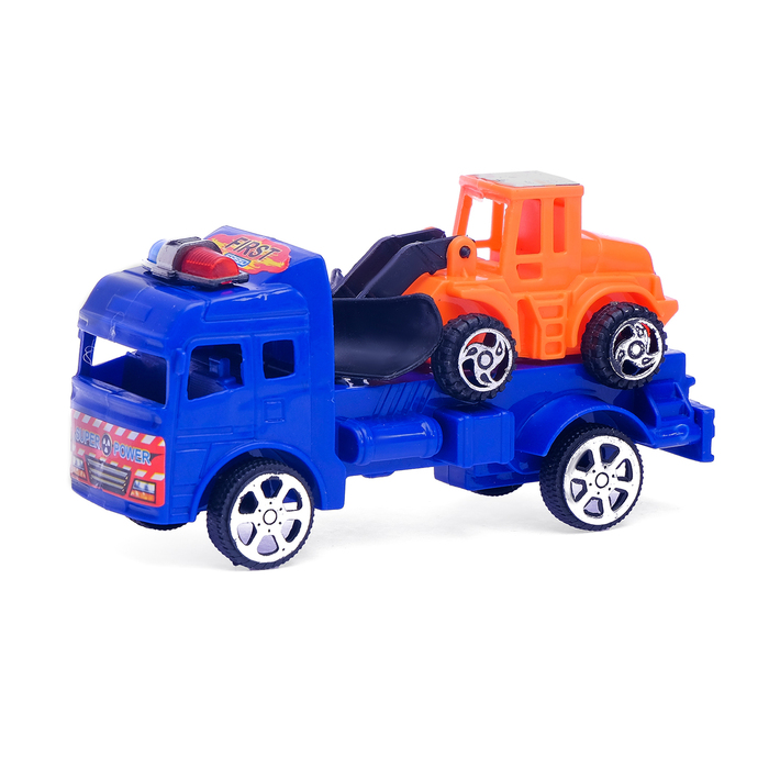 Машина инерционная «Эвакуатор», с трактором, цвета МИКС