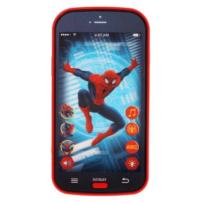 Телефон интерактивный "Будь на связи", Человек-паук