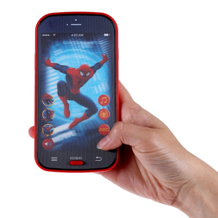 Телефон интерактивный "Будь на связи", Человек-паук