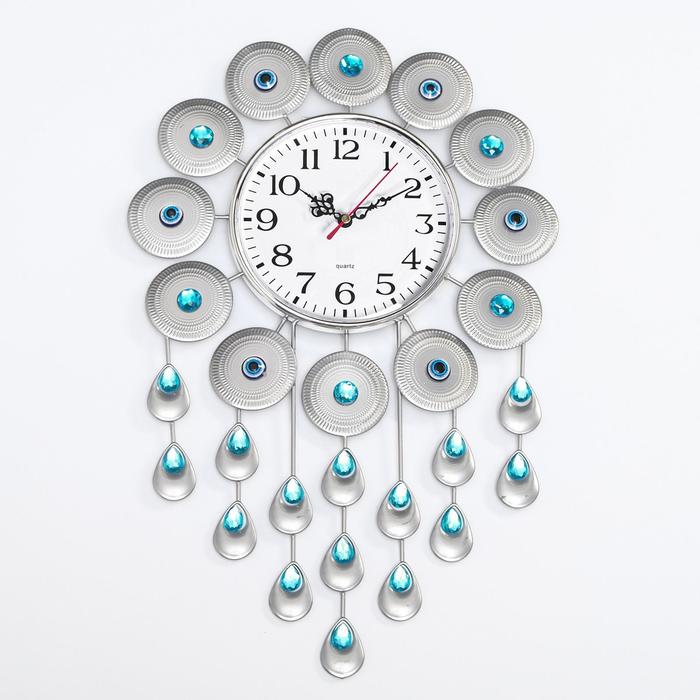 фото Часы настенные, серия: ажур, "малика", 30х47 см quartz