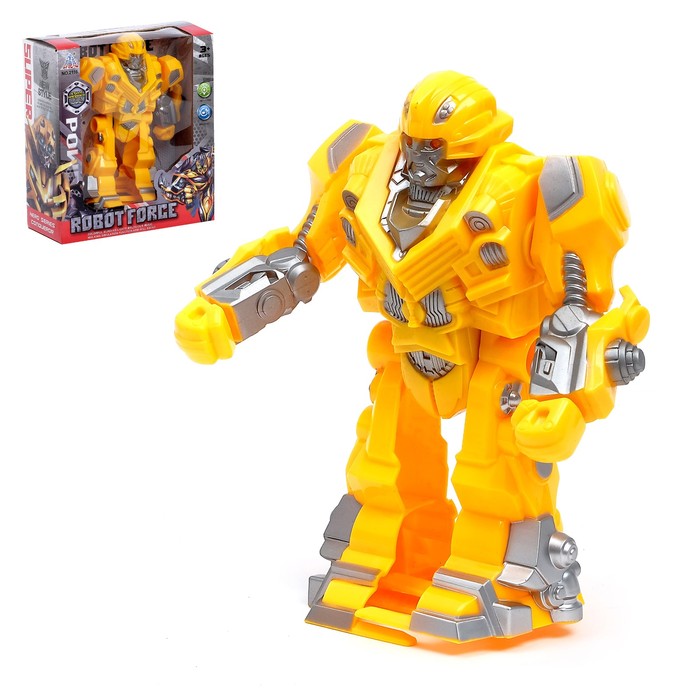 Робот «Автобот», световые и звуковые эффекты, ходит