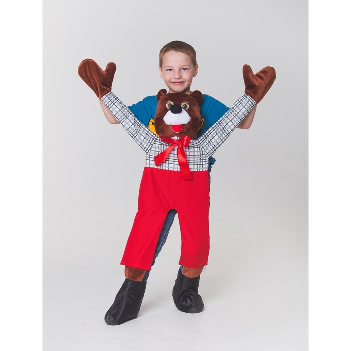 Ростовая кукла «Мишка-топтыжка», цвета МИКС