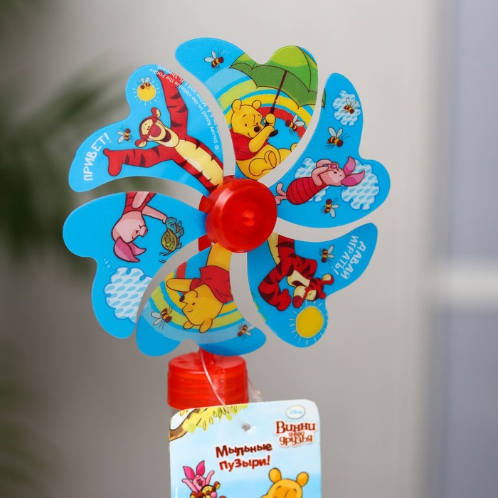 Мыльные пузыри "Привет!" Медвежонок Винни и его друзья, 50 мл