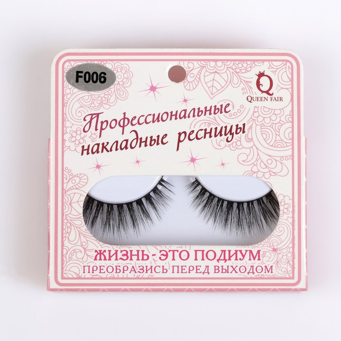 Ресницы накладные с клеем