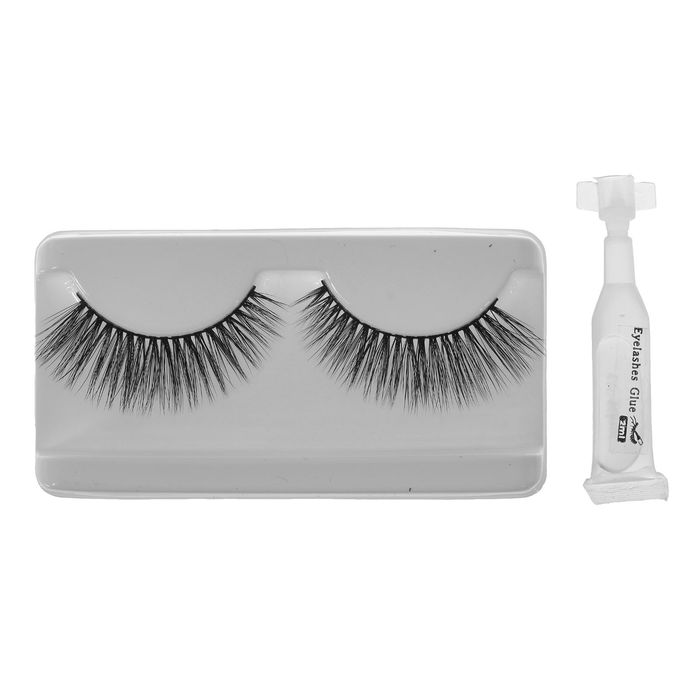 Ресницы накладные с клеем