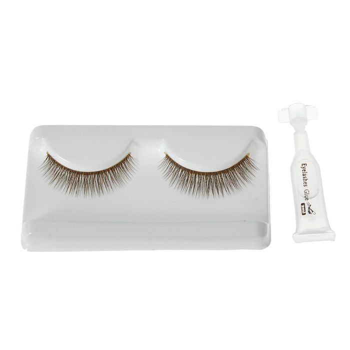 Ресницы накладные с клеем