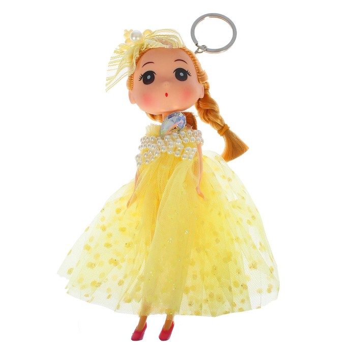 Мягкая игрушка-брелок "Модель", цвета МИКС