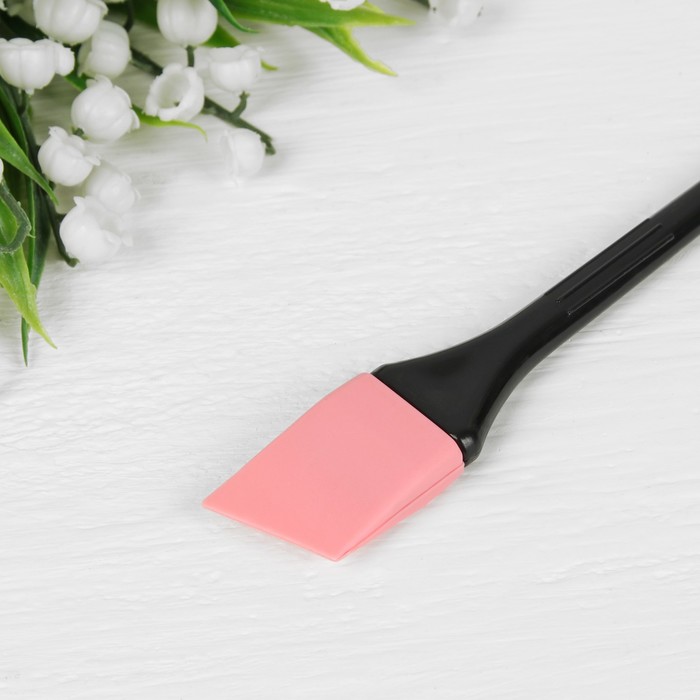 Кисть для окрашивания силиконовая, скошенная