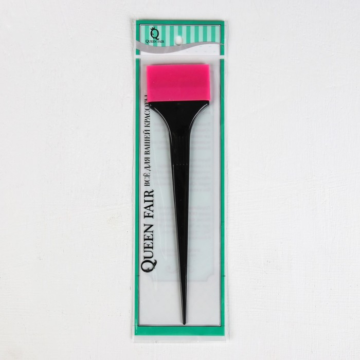 Кисть для окрашивания силиконовая, прямая