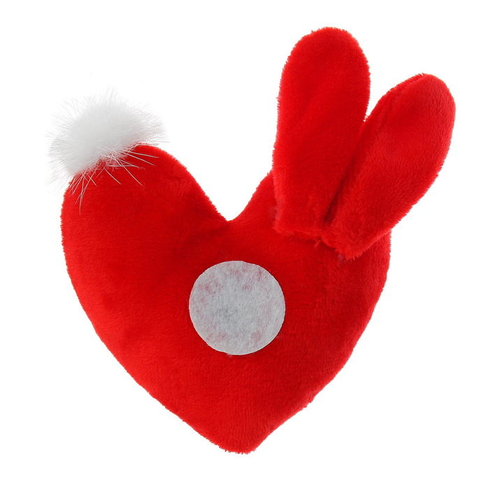 Мягкий магнит "Я тебя люблю", зайчик