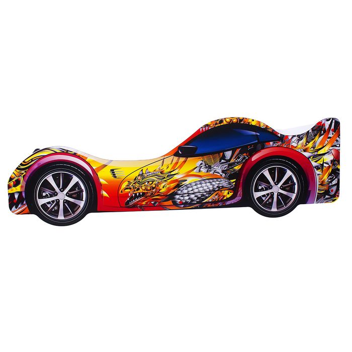 Кровать-машина «Красно-жёлтый дракон»