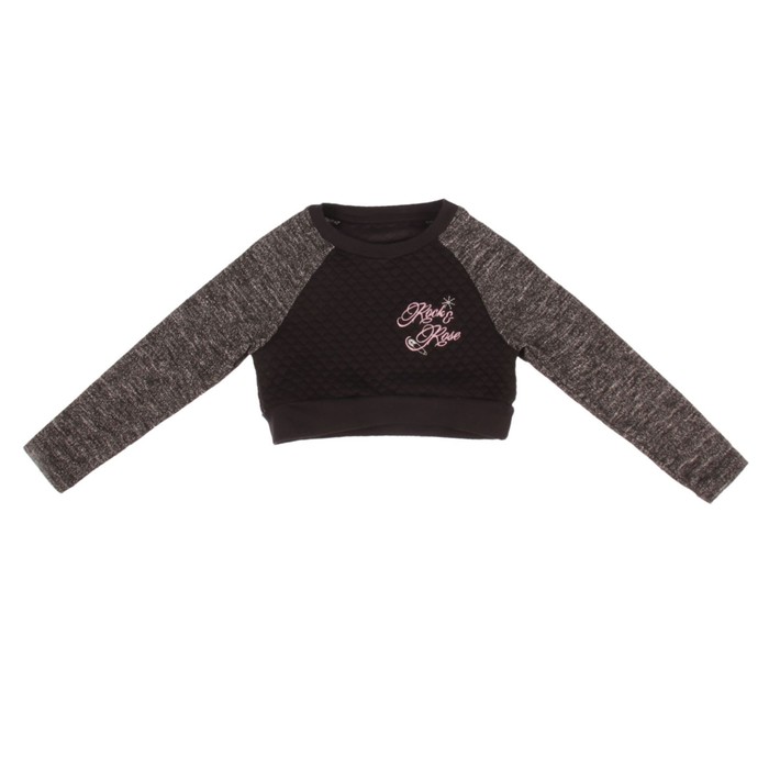 Джемпер для девочки "В тренде", рост 122 см (62), цвет чёрный