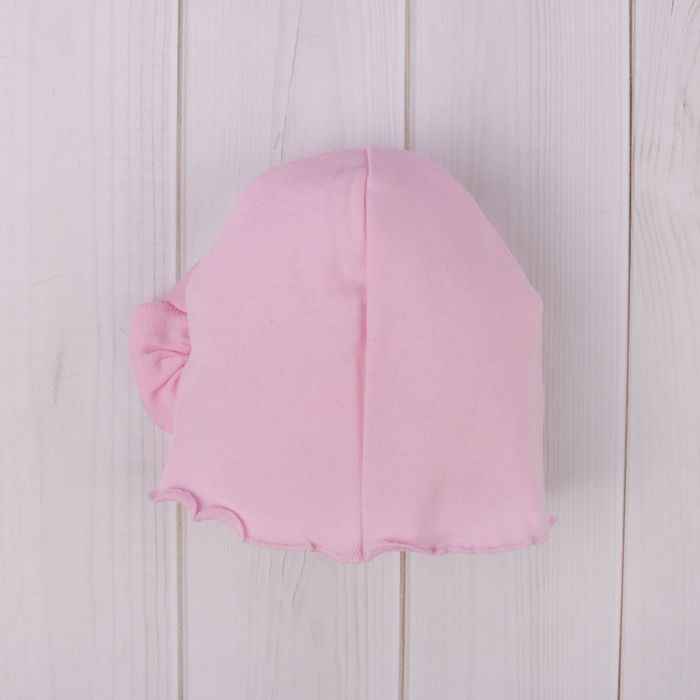 Шапка для девочки "Ветер", размер 50, цвет светло-розовый
