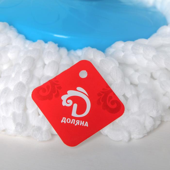 Швабра с распылителем, насадка из микрофибры 17х17х129 см МИКС