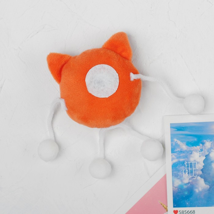 Мягкий магнит "Любовный котик"