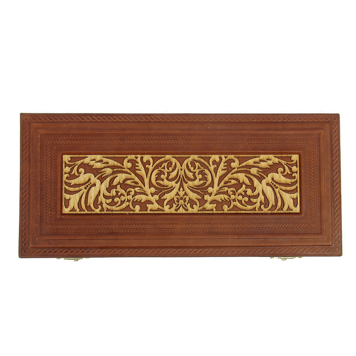 Шкатулка "Узор" с декоративной гравировкой