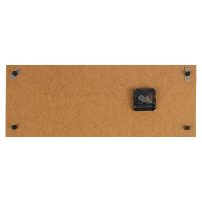 Часы настенные прямоугольные "Натюрморт с орхидеей", 20х50 см