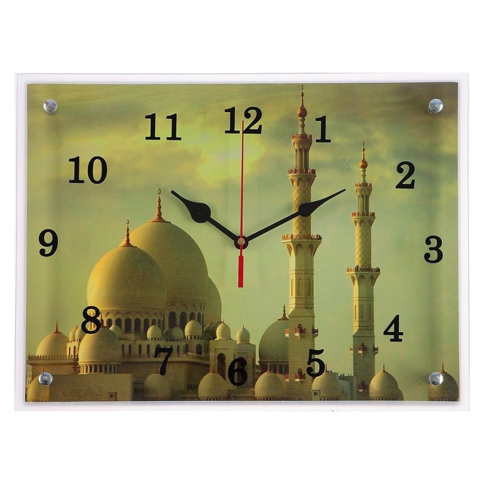 Часы настенные, серия: Разное, Мусульманские, 30х40 см