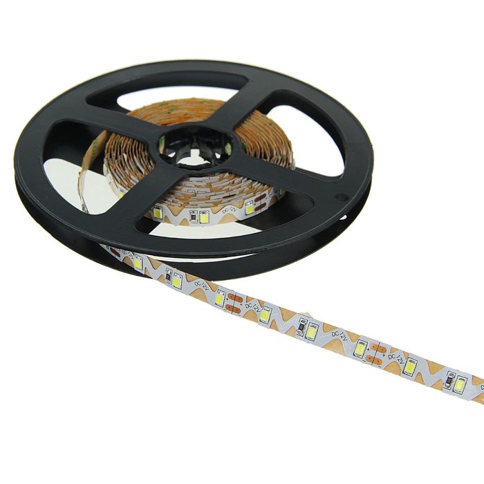 Светодиодная лента Uniel, 9.6 Вт, 3 м, IP20, зиг-заг, гибкая, фигурная, свет холодный белый