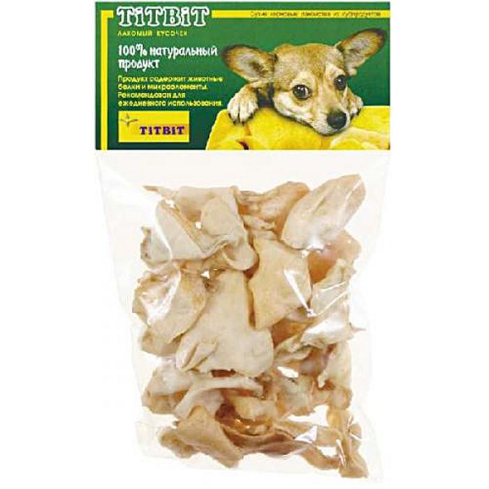 Лакомство для собак TitBit хрустики бараньи, мягкая упаковка