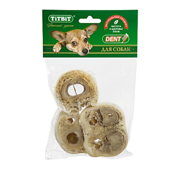 Лакомство для собак TitBit крутон говяжий, мягкая упаковка