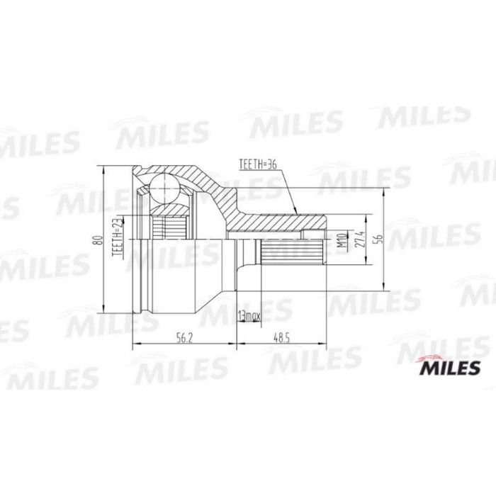 Шрус наружный MILES GA20107