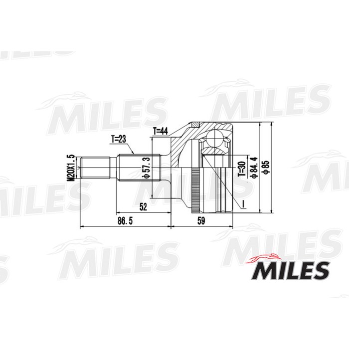 Шрус наружный MILES GA20398