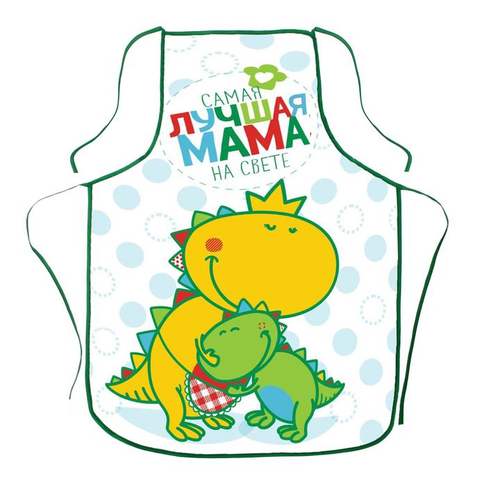 Фартук и открытка "Набор для лучшей мамы"