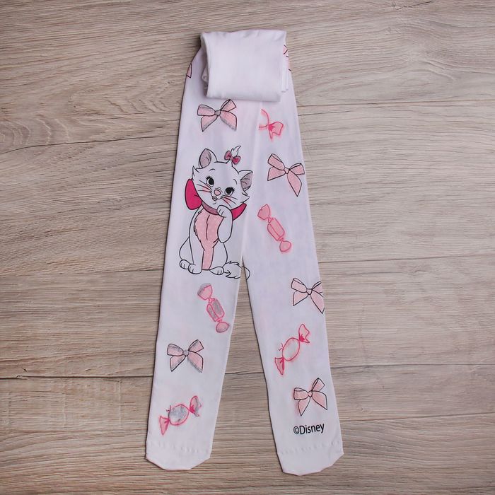 Детские капроновые колготки "Мари", Коты аристократы, рост 98-116 см, 4-6 лет