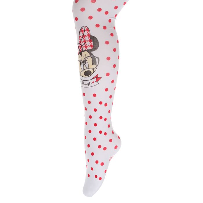 Детские капроновые колготки "Минни Маус", рост 116-134 см, 7-9 лет