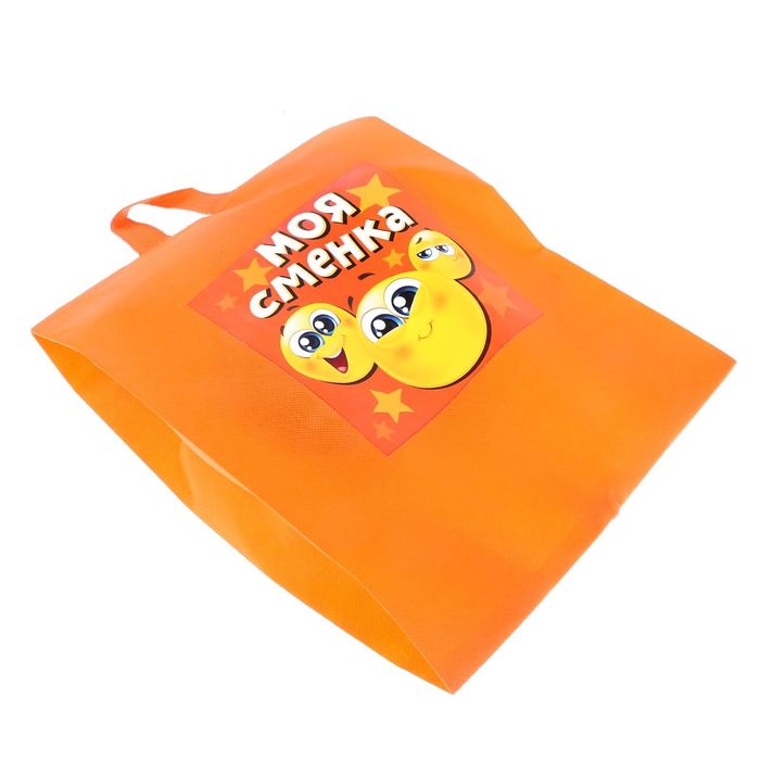 Мешок для обуви с ручкой "Моя сменка"