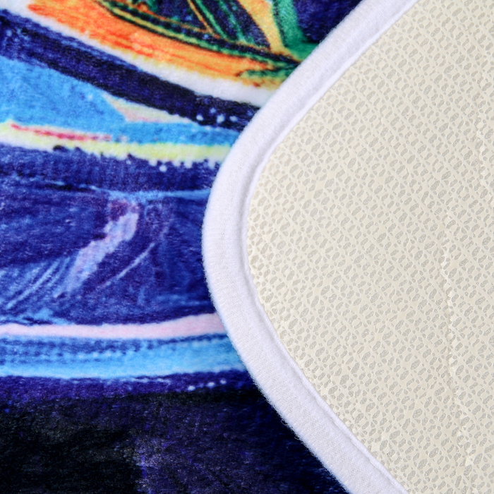 Набор ковриков для ванной и туалета "Тюльпаны" 3 шт