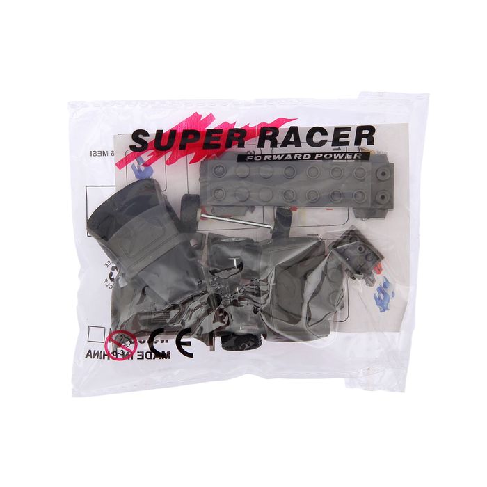 Конструктор «Гонка», 11 деталей, цвета МИКС