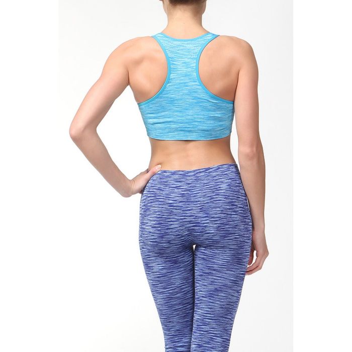 Топ женский спортивный 31930 цвет голубое мулине, р-р 44-46 (M)