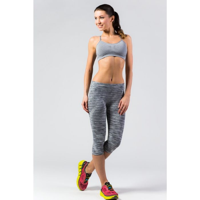 Топ женский спортивный арт.11130 антрацит, р-р 40-42 (S)