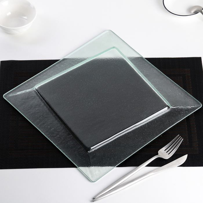 Блюдо квадратное "Рокинг" 30,5х30х2 см