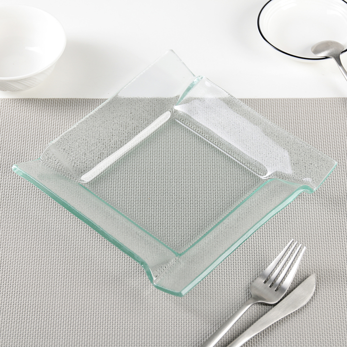 Блюдо квадратное "Винд Вилл" 19,5х2,5 см