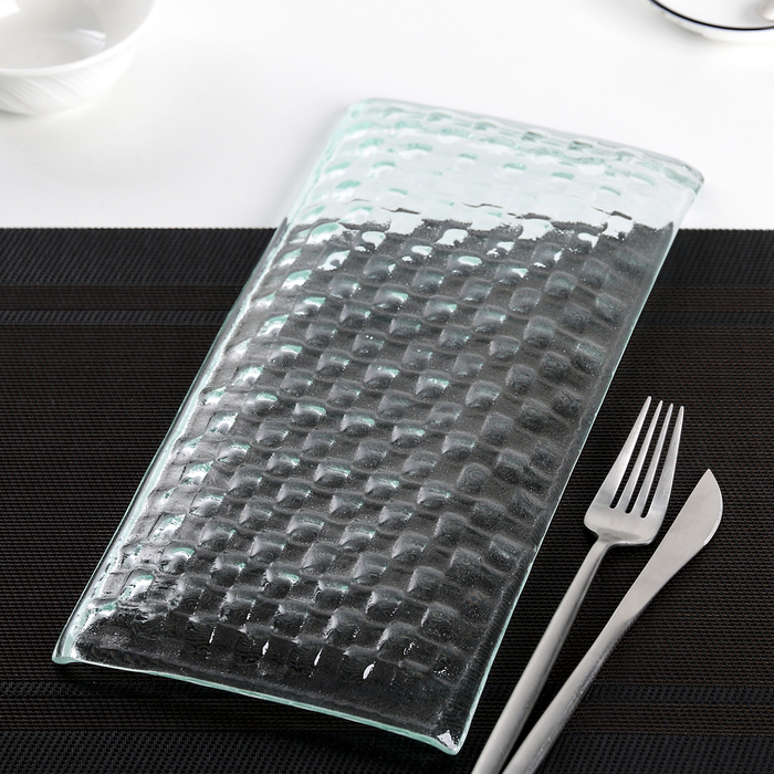 Блюдо прямоугольное "Ротанг" 33х15х2,5 см