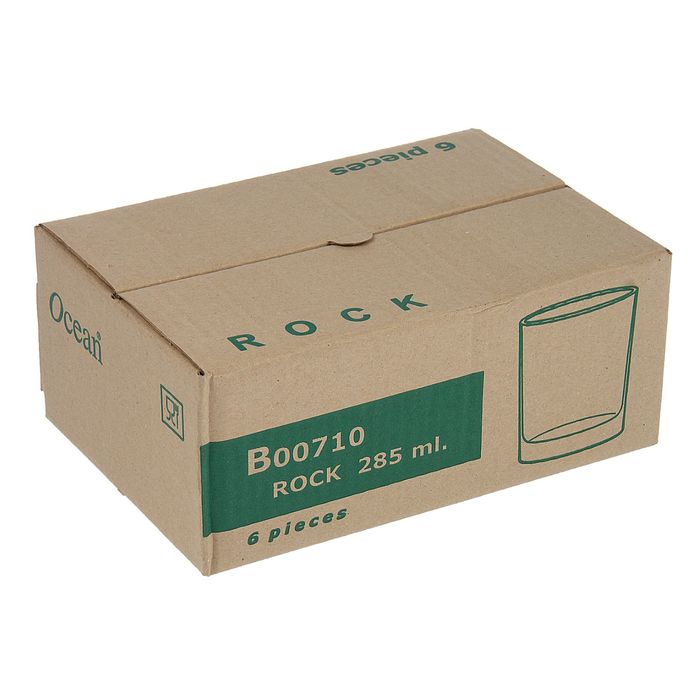 Набор стаканов 285 мл "Рок", 6 шт