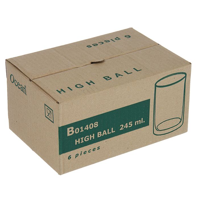 Набор стаканов 245 мл "Шар", 6 шт