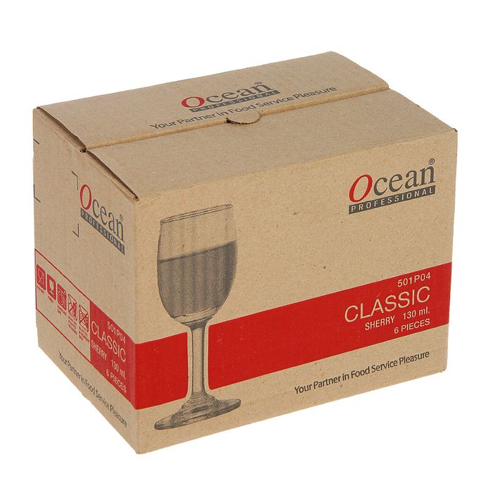 Набор бокалов 6 шт "Классик" 130 мл