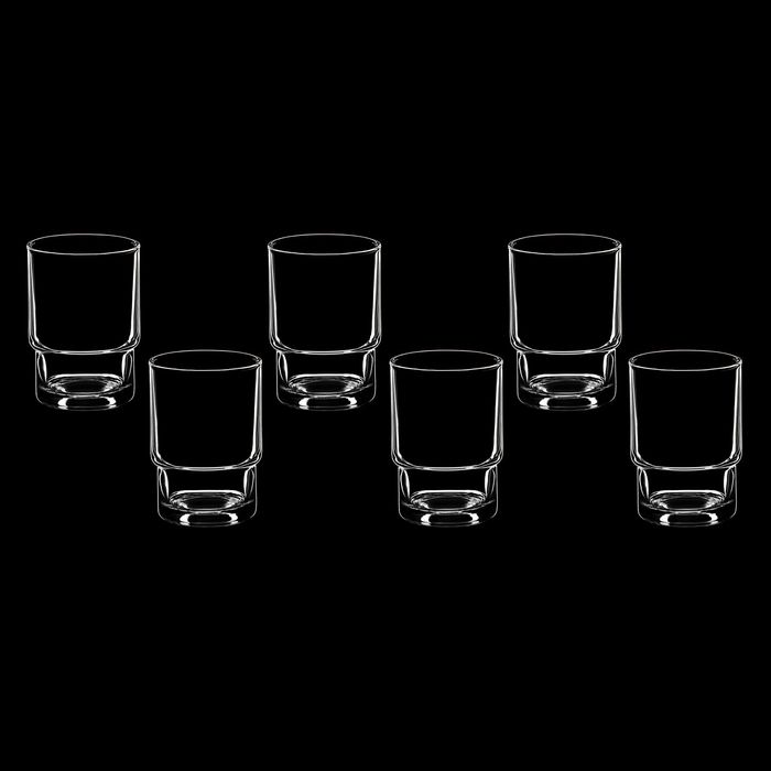 Набор стаканов 245 мл "Штабелируемые", 6 шт