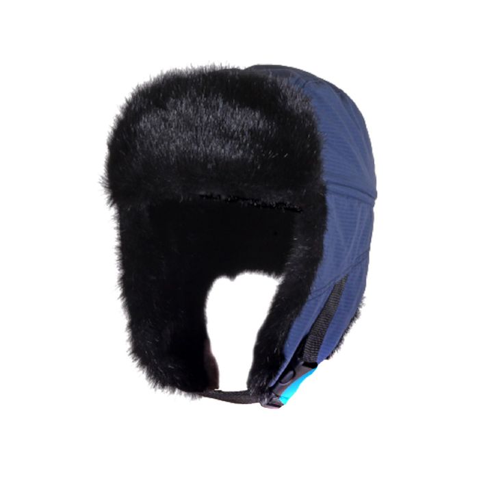 Шапка-ушанка «Егерь», размер 59-60, цвет синий