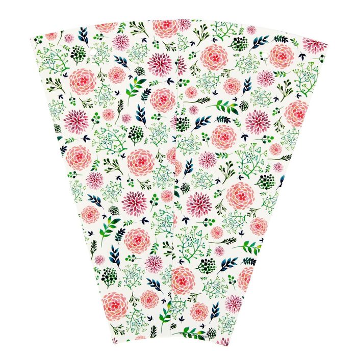 Конверт– конус для цветов «Краски лета», 8 × 26,5 см