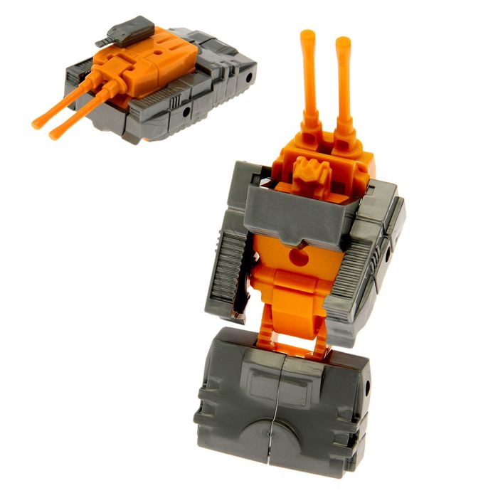 Робот-трансформер «Танк», цвета МИКС