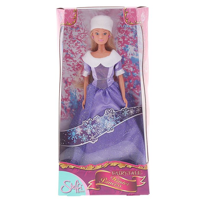 Кукла "Штеффи в блестящем зимнем наряде", МИКС