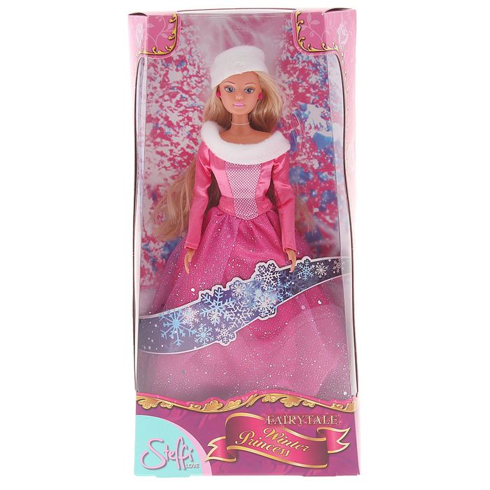 Кукла "Штеффи в блестящем зимнем наряде", МИКС